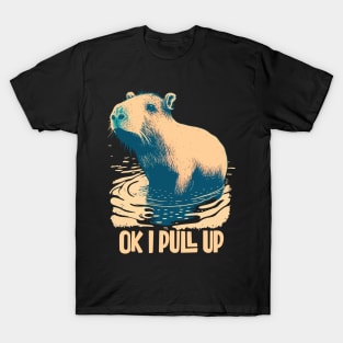 Capybara. Okay I pull up T-Shirt